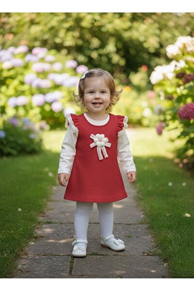 ruhaay طقم بناتي مكون من قطعتين بتفاصيل مطرزة وزهور