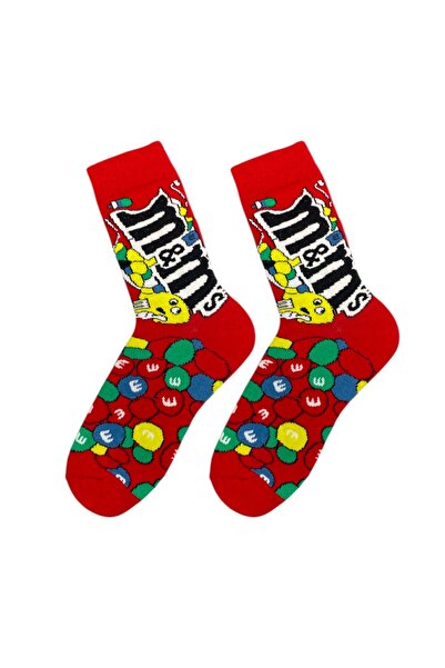 Çorap Kurdu Colorful Patterned Unisex Socks Set