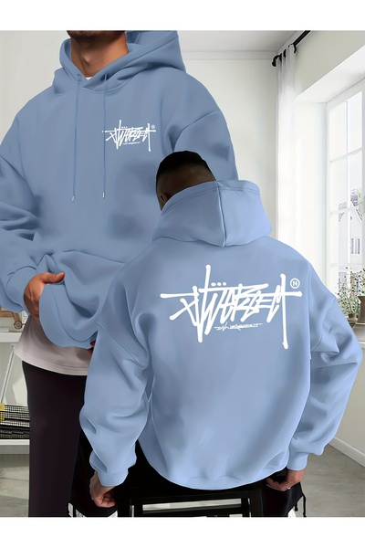 ADAMARA هودي Urban Comfort مصنوع من القطن بنسبة 100%