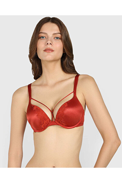 Isla & Evie Obvious Double Pushup Plunge Bra