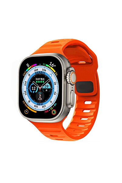 Tech-Protect Curea portocalie pentru Apple Watch 42-49mm