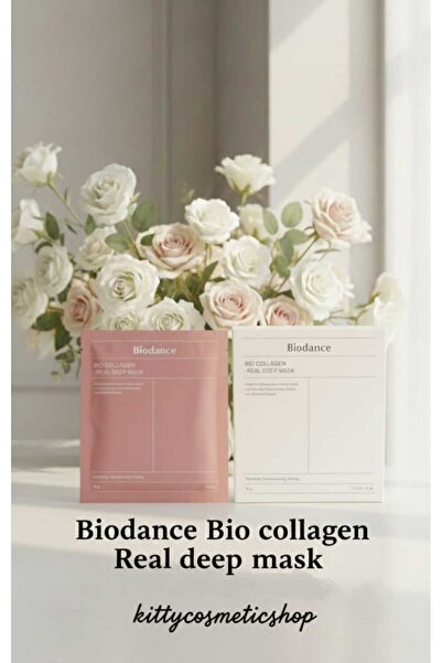 Biodance Biyo Kolajen Derinlemesine Temizleyici Yüz Maskesi - 34g x 4 adet