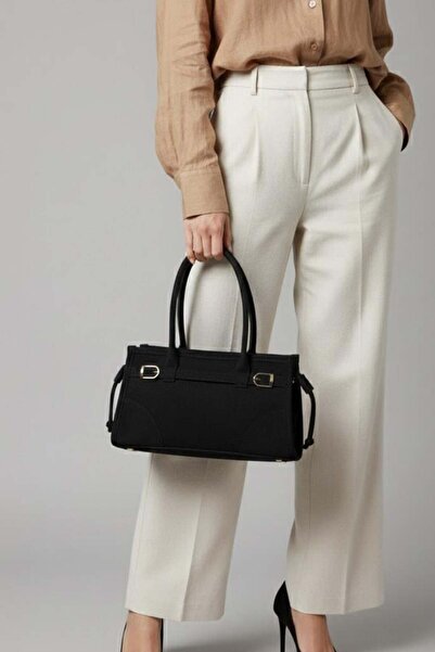 Store حقيبة يد نسائية من جلد الغزال من Areas