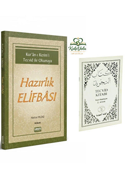 Yasin Yayınevi Hazırlık Elifbası & beyaz tecvid 2 kitap