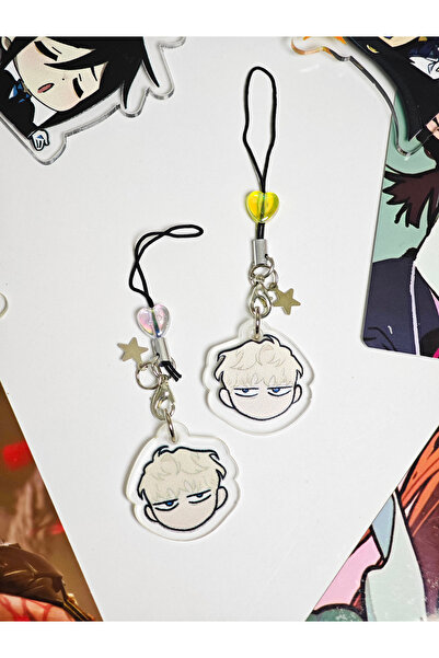 Yenaplanner Roses and Champagne Bag Ornament / Phone Ornament (1 Piece)