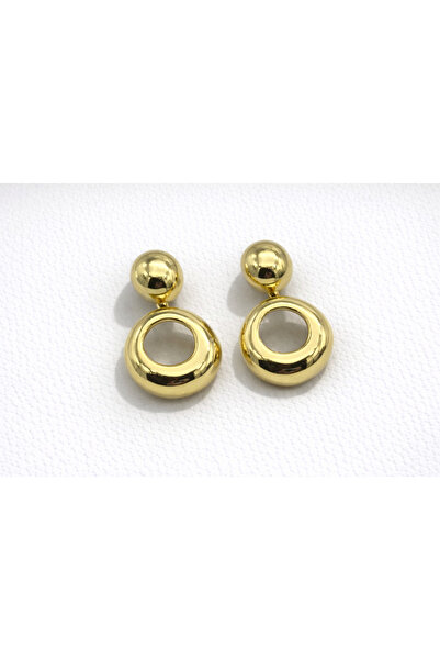 PaminBags Aksesuar Ring Detailed Bulk Nail Earrings Lns00125