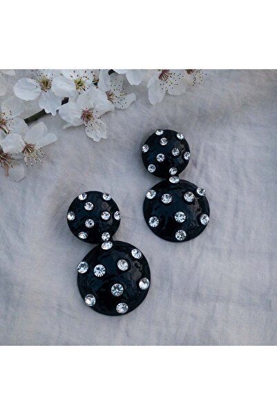 MOONGLOW ACCESSORIES Black Glow Earrings