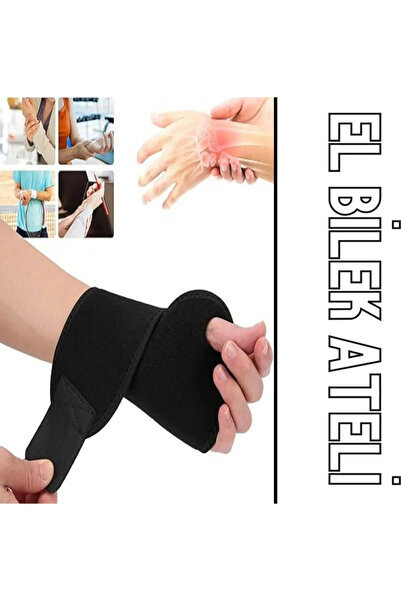 baffhome Medikal Ortopedik El Bilek Sabitleme Bandajı Ateli Statik El Bilek S...