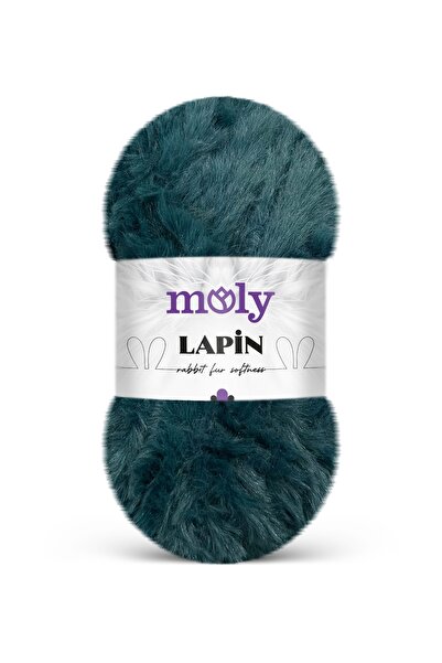 Moly Lapin Tavşan Tüyü Dokulu Peluş Örgü İpi 100gr - [Color No: S505]