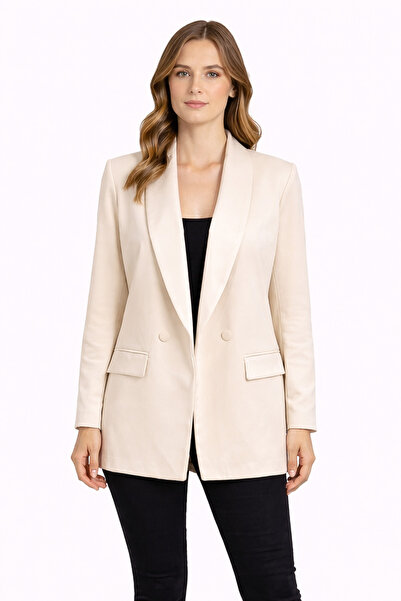 NAR ÇİÇEĞİ GİYİM Şal Yaka Blazer Ceket