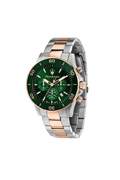 maserati watch Ceas Maserati Competizione R8873600004, cronograf, bicolor, ca...