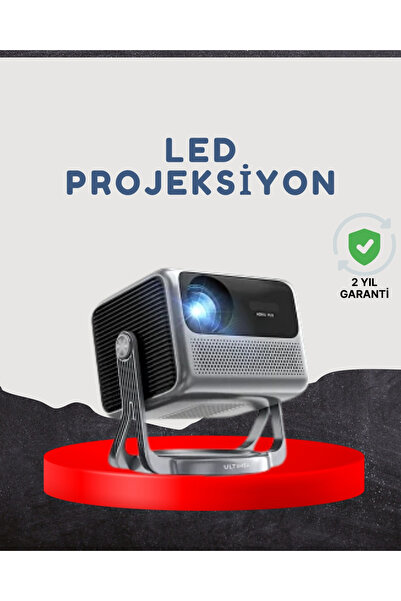Genel Markalar KESGİN MARKET ® Smart Projector Android TV Dolby Sesli WiFi Bl...
