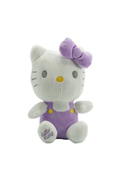 OEM Jucărie de pluș Hello Kitty, violet, înălțime 25 cm