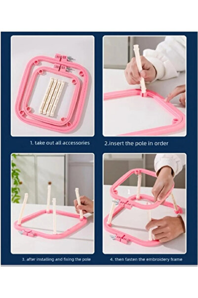 BEİLYS COSMETİCS & ACCESSORY Punch, Nakış, Kanaviçe İki Yönlü Çok Amaçlı Raha...