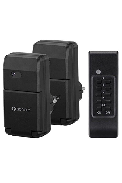 Sonero Set de prize exterioare cu telecomandă pentru controlul dispozitivelor...