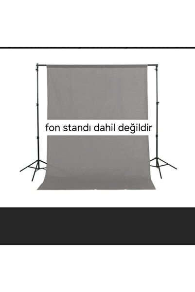 Akdeniz Gray screen 2x3m sütüdyo video kumaş fon