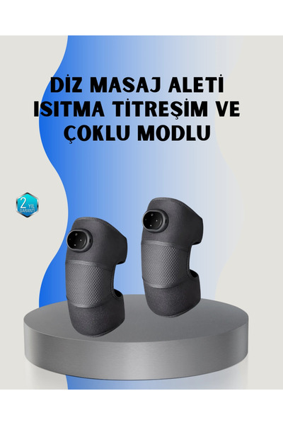 Genel Markalar 3 Seviyeli Titreşimli Isıtmalı Diz Bakım Masaj Cihazı