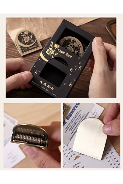 SF SCRAPBOOK KIRTASİYE Scrapbook/Scrapbooking Journal Metal Clip Unique Desig...