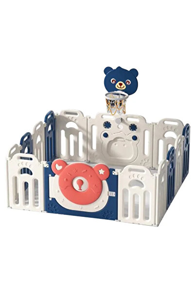 LITTLE ANGEL Baby Playpen Toddler Play Yard With Hoop 14 pcs