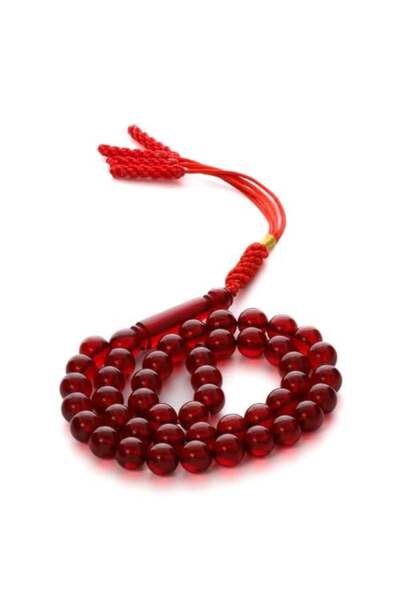 Shaka Khatam مسبحة فاخرة من غبار الكهرمان، 45 حبة - شكا خاتم