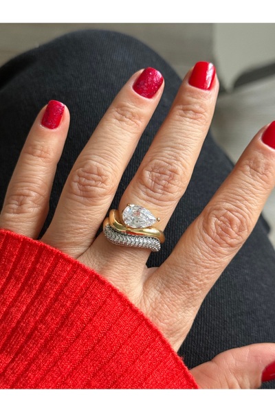 Rossetto Atelier Vip Imported Steel Kinda Ring