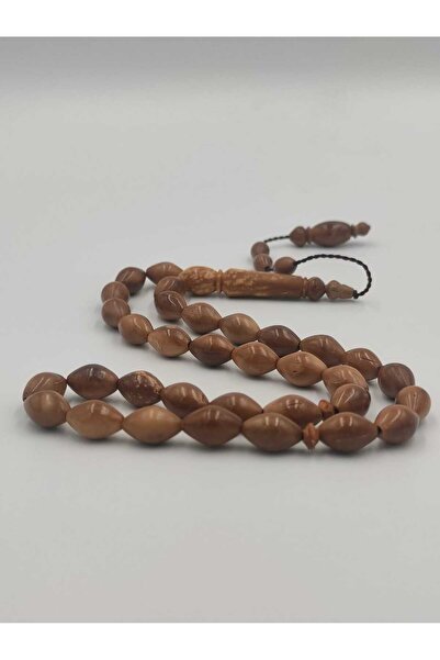 ALTUNTAŞ سبحة كوكا USTA مصنوعة يدويًا 8 * 11 مم، قطع من حجر الأرز، مع نظام تع...