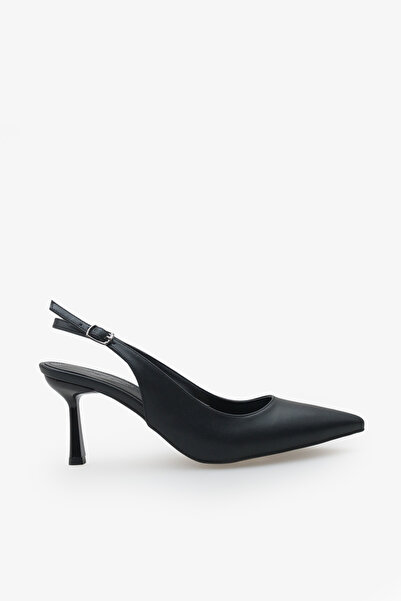 İNNABUTİKK حذاء إيليو نسائي بكعب - أسود