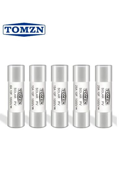 TOMZN DC fuse 6A,10A,15A,20A,25A,30A,32A,1000VDC, 10x38mm