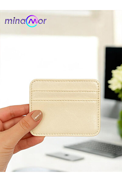 Minamor Faux Leather Card Holder