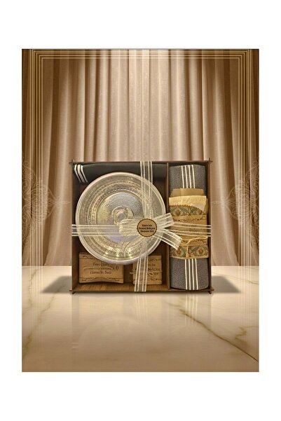 Bursa Home Kutulu Damat Bohçası Hamam Seti