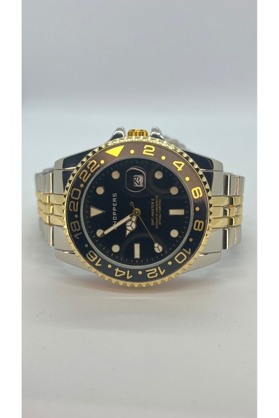 Choppers Submariner Tasarım – Çelik Kasa & Bilezik – Siyah Kadran Erkek Saat