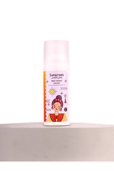 Ashry NATURAL Ashri Natural Sunscreen SPF 50, High Protection, Water and Swea...