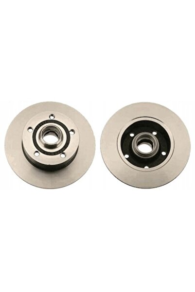TRW Set of 2 Brake Discs, TRW, DF2771, Gray