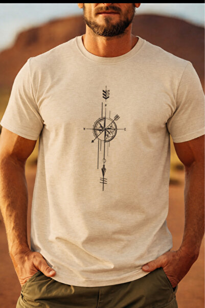 New Shine Compass Printed Unisex T-Shirt