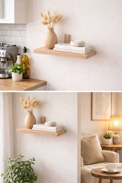 HZFZ Dekoratif Duvar Rafı