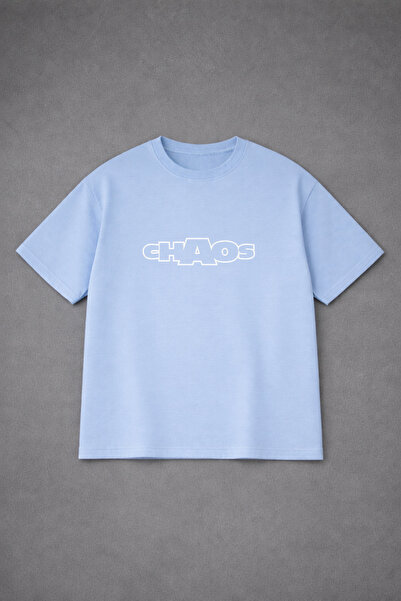 LORVEX T-Shirt Unisex Oversized Comfortable Fit Chaoss Printed Premium T-Shirt