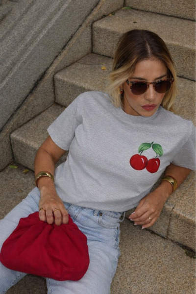 New Shine TRIOC UNISEX CU IMPRIMARE CIREȘE