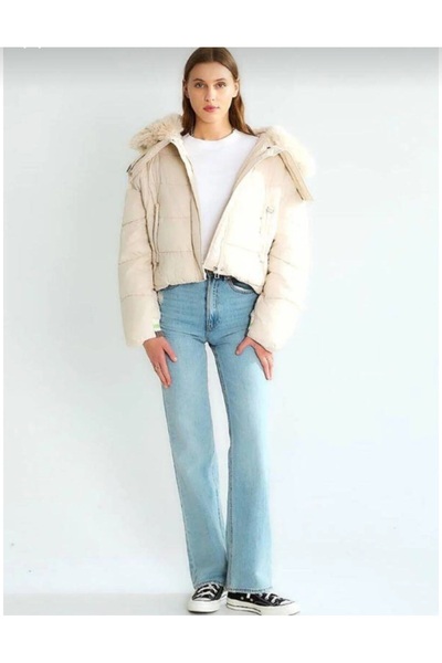 DOLCE QUEEN Luxury Detachable Collar Premium Puffer Jacket