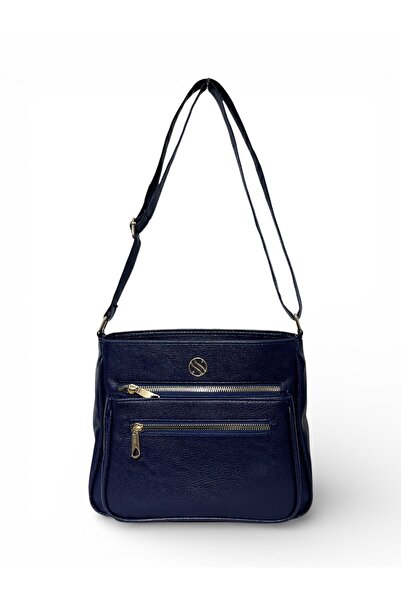 Sanmorris Kadın Ayarlanabilir Çapraz Askılı, Dört Cepli Omuz Çantası