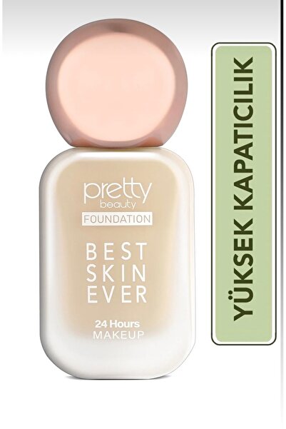 Pretty Best Skin Ever 24 Hours Makeup Fondöten no:3