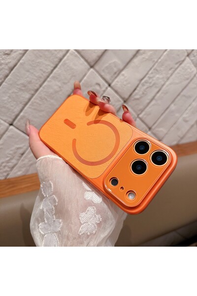 Flippy Matte Magnetic Flippy Case for iPhone 17 Air, Orange