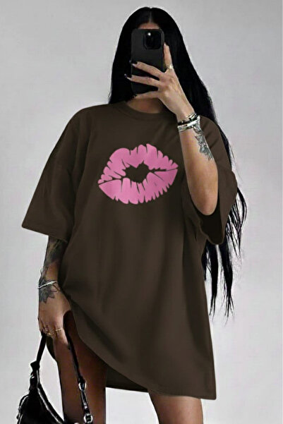 New Shine TRIOC UNISEX CU IMPRIMARE LIPIȚI ROZ