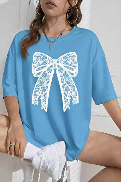 New Shine Ribbon Printed Unisex T-Shirt