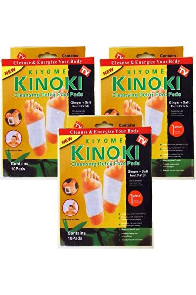 Kiyomi لاصقة كيومي كينوكي للجسم والقدمين لإزالة السموم