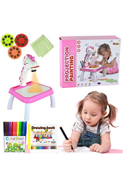 LEAN Proiector desen unicorn markere sabloane ROZ