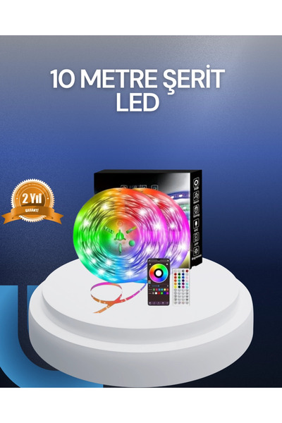 Epilons شريط LED ذكي USB بطول 10 أمتار يمكن التحكم فيه عن طريق الهاتف