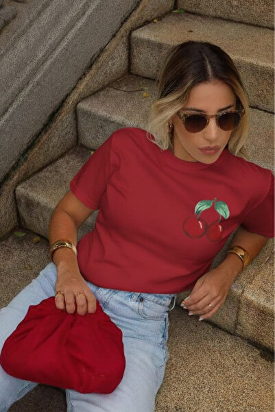 New Shine Cherry Printed Unisex T-Shirt