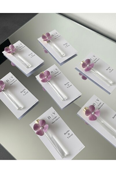 Candles Flame 10'lu Cam Şişe Kolonya - Düğün, Nişan, Söz Sünnet Hediyeliği