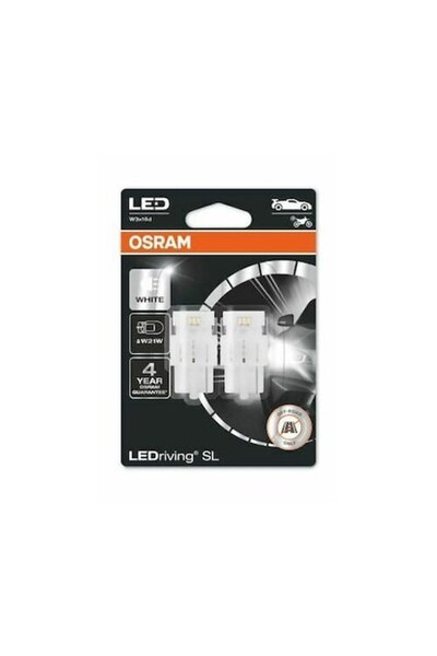 Osram Set de 2 becuri LED W21W 12V 2W 6000K