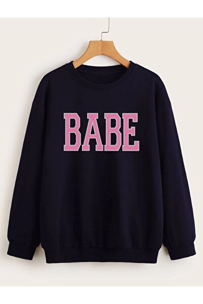 my feminen هوديي للجنسين بتصميم بسيط مطبوع بغطاء رأس جيب قصة فضفاضة سويت شيرت...